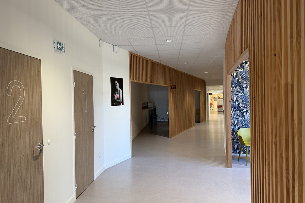 Chantier institut cancérologie à Auxerre